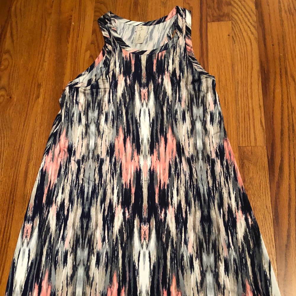Patterned flowy summer dress